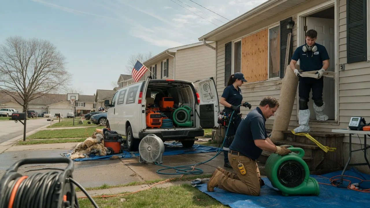Water Damage Restoration in Rattan, OK near me